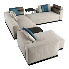 Corner sofa minotti leonard